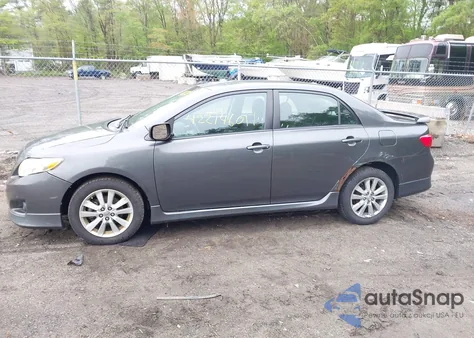 2009 Toyota Corolla S from USA, damaged, VIN 2T1BU40E29C156642